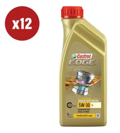12 pezzi olio edge 5w-30 ll titanium 1l>Castrol