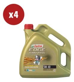 4 pezzi olio edge td 5w-40 q3 titanium 4l>Castrol Best