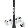 Antenna con viti e tappi valvola pneumatici auto "spc1417" in alluminio>Sparco