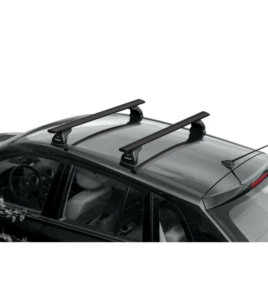 Barre portatutto "evos silenzio black" in alluminio m 120 cm - n15080>Nordrive Clearance