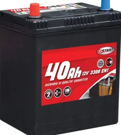 Batteria auto 40ah per vetture giapponesi-coreane polo sinistro  j37> New