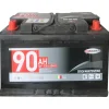 Batteria auto 90ah 12v 720a polo positivo sinistro cassetta l4b> Sale