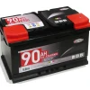 Batteria auto 90ah 12v 720a polo positivo destro cassetta l4> Discount