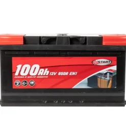 Batteria auto 100ah 12v 850a polo positivo destro cassetta l5><noscript><img width=