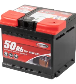 Batteria auto 50ah 12v 450a polo positivo destro casetta l1> New
