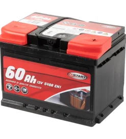 Batteria auto 60ah 12v 540a polo positivo destro cassetta l2>