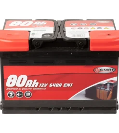 Batteria auto 80ah 12v640a polo positivo destro cassetta l3><noscript><img width=