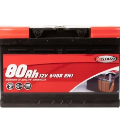 Batteria auto 80ah 12v640a polo positivo destro cassetta l3><noscript><img width=