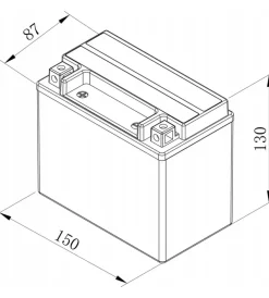 Batteria moto "fa104" 10ah sx preattivata>Bosch Hot