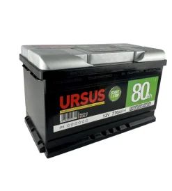 Batteria per auto al piombo "ursus star&stop"  80 ah> Outlet