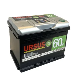 Batteria per auto al piombo "ursus star&stop"  60 ah>