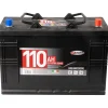 Batteria per autocarro e trattori 110ah 12v 750a polo positivo destro>