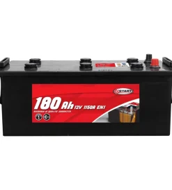 Batteria per autocarro e trattori 180ah 12v 1000a polo positivo sinistro> Sale
