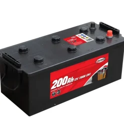 Batteria per autocarro e trattori 200ah 12v 1050a polo positivo sinistro></noscript> Discount