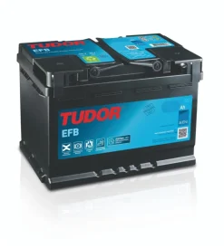 Batteria tudor tl652 start-stop 12v efb 65ah dx spunto 650 - l278 x h175 x p175.>