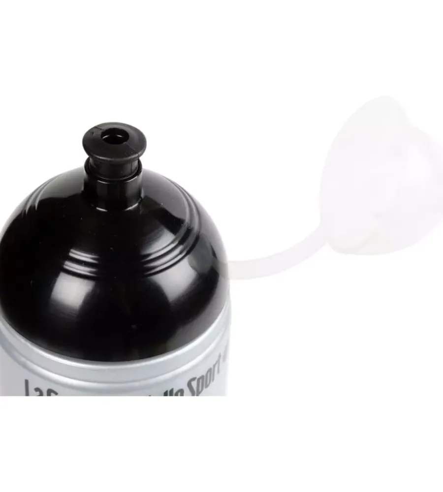 Borraccia per bicicletta gazzetta dello sport grigio perlato in plastica, 800 ml> New