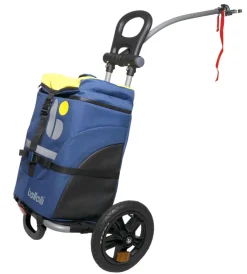 Borsa per bici bellelli "b-tourist" blu/giallo, portata massima 25 kg> Clearance