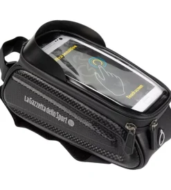 Borsa per bicicletta gazzetta dello sport "crono" idrorepellente, 11x13x24 cm>