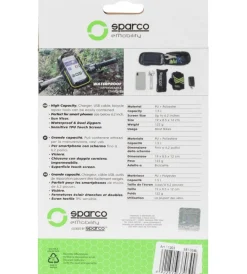 Borsa porta cellulare per bici in microfibra, 19x11x5,5 cm><noscript><img width=