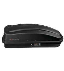 Box tetto per auto 333 litri in abs nero goffrato - n60033>Nordrive Online