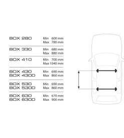 Box tetto per auto 330 litri in abs grigio goffrato - n60000><noscript><img width=