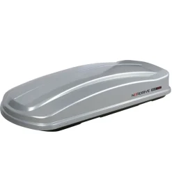Box tetto per auto 530 litri in abs con doppia apertura bianco lucido - n60024>Nordrive Clearance