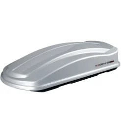 Box tetto per auto 630 litri in abs con doppia apertura argento lucido - n60028>Nordrive Discount