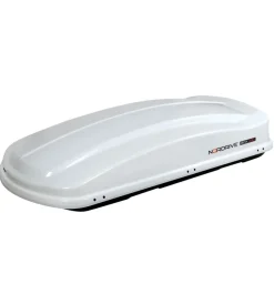 Box tetto per auto 430 litri in abs bianco lucido - n60013>Nordrive Hot
