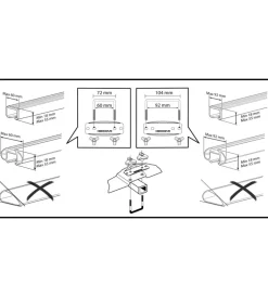 Box tetto per auto 330 litri in abs nero goffrato - n60004><noscript><img width=