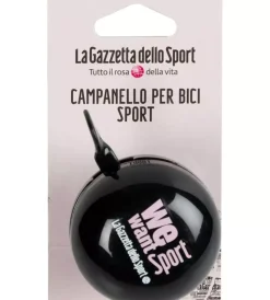 Campanello per bicicletta gazzetta dello sport nero, diametro 60 mm><noscript><img width=