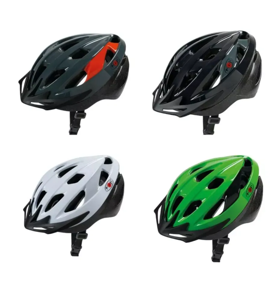 Casco bici per adulti "challenge 2" colori assortiti tg m - 94062>Lampa Hot