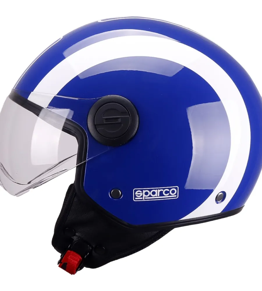 Casco moto sp601 blu/bianco tg.s>Sparco Clearance