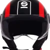Casco moto sp601 nero/rosso tg.m>Sparco New