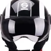 Casco moto sp601 nero/bianco tg.s>Sparco Online