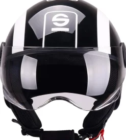 Casco moto sp601 nero/bianco tg.s>Sparco Online