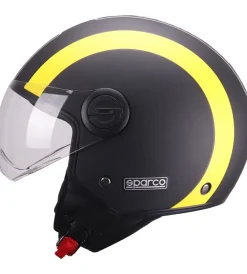 Casco moto sp601 nero/giallo tg.s>Sparco