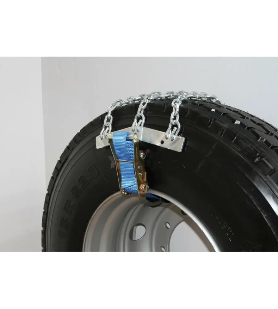 Catene a settori-cingoli per camion snowdrive "serie europa-pro - 3e" 3 pezzi - 16216>Lampa