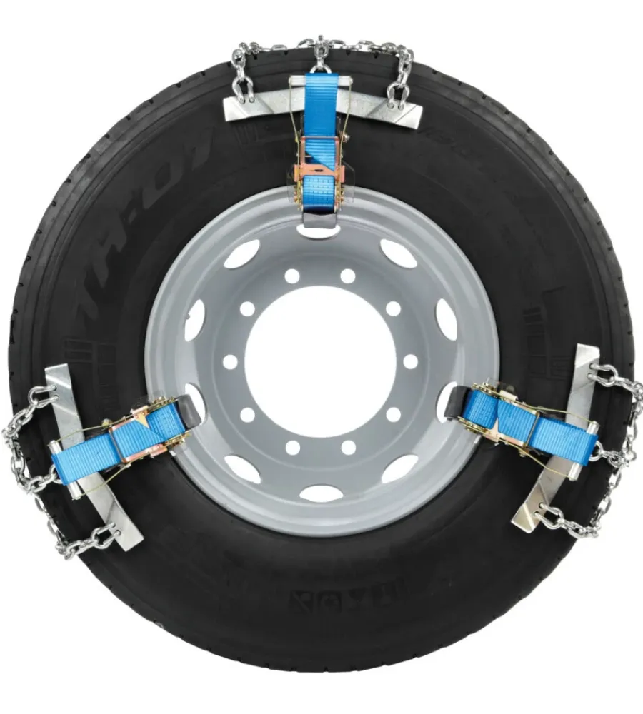 Catene a settori-cingoli per camion snowdrive "serie europa-pro - 3e" 3 pezzi - 16216>Lampa