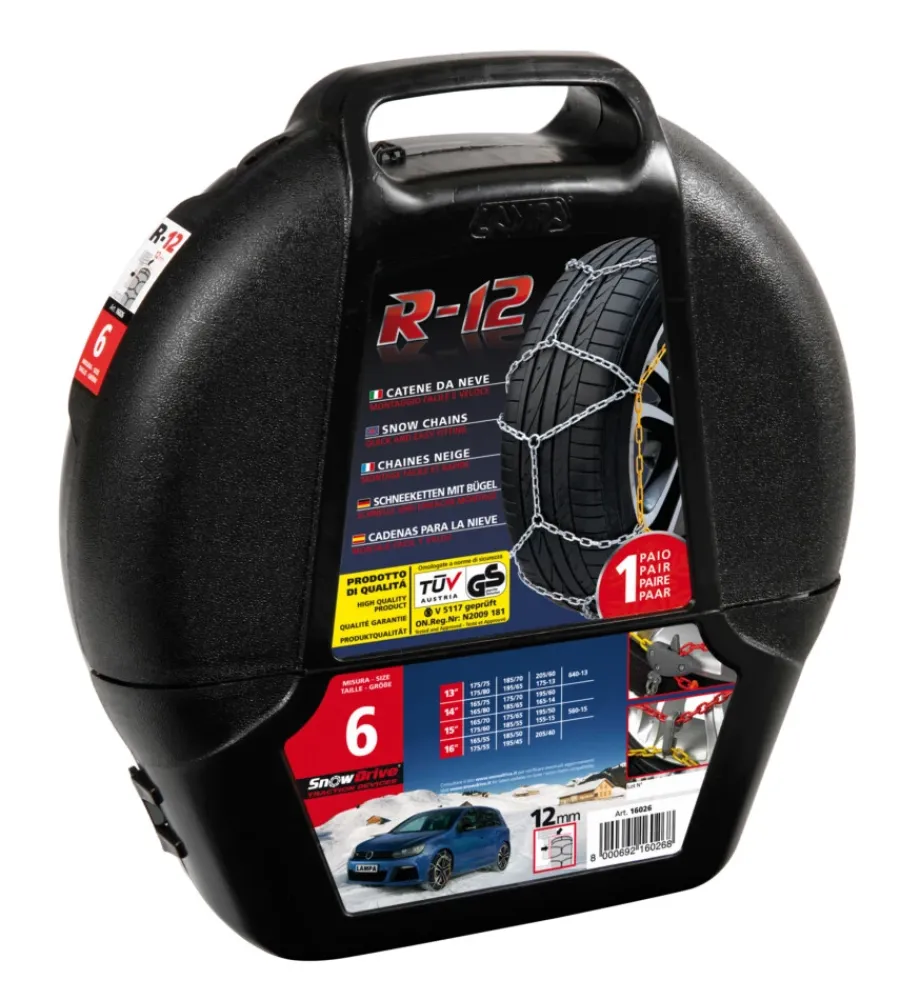 Catene da neve per auto snowdrive "gr 4" 9 mm - 16065>Lampa Online
