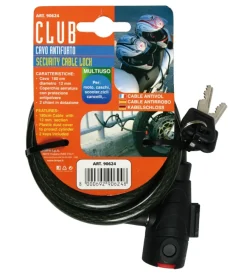 Cavo antifurto "club" 12mm  90624>Lampa Best