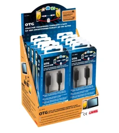 Cavo otg micro usb ></noscript> micro usb - 30 cm - nero  38936>