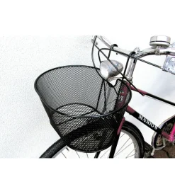 Cestino anteriore aovale a rete per bicicletta donna in metallo  - 94531></noscript>Lampa Outlet