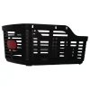 Cestino posteriore per bicicletta bellelli "zigzag" nero, 38x33x19 cm> Clearance