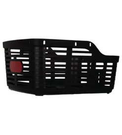 Cestino posteriore per bicicletta bellelli "zigzag" nero, 38x33x19 cm> Clearance