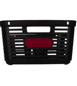 Cestino posteriore per bicicletta bellelli "zigzag" nero, 38x33x19 cm> Clearance