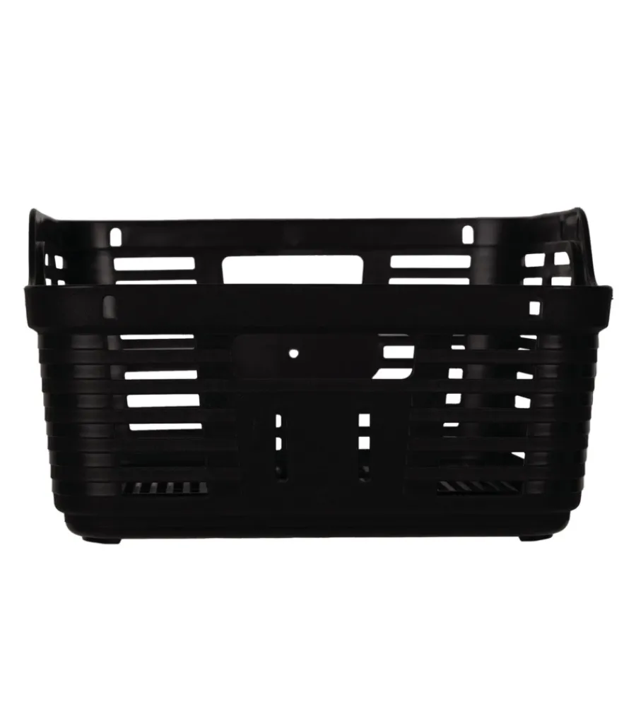 Cestino posteriore per bicicletta bellelli "zigzag" nero, 38x33x19 cm> Clearance