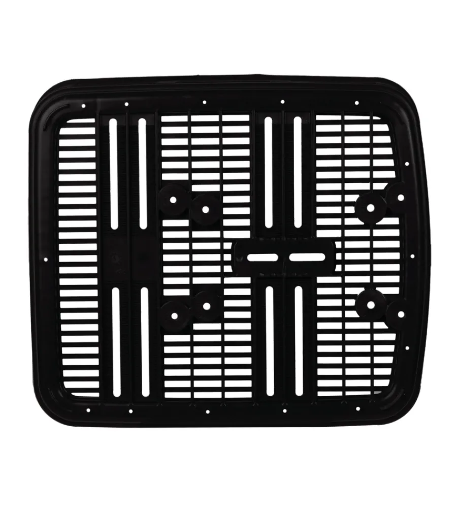 Cestino posteriore per bicicletta bellelli "zigzag" nero, 38x33x19 cm> Clearance