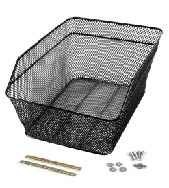 Cestino posteriore retinato per bicicletta in metallo - 94534>Lampa Best