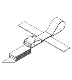 Cinghia di sicurezza con fibbia per porta bici posteriori  n50925>Nordrive Discount