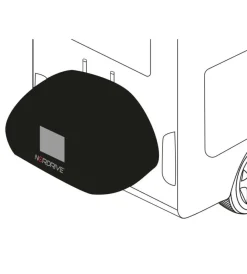 Copertura per portabici camper e roulotte 145x70x120 cm - n60059><noscript><img width=